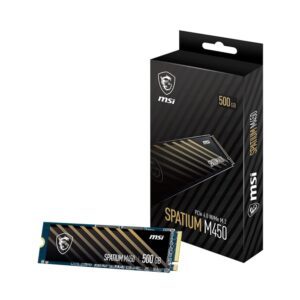 MSI SPATIUM M450 500 GB PCIe 4.0 NVMe M.2
